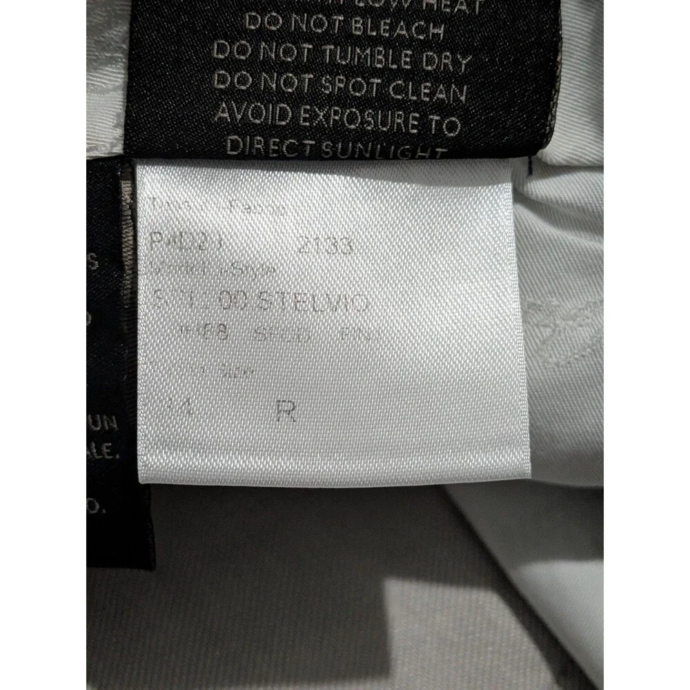Brioni Stelvio Pants Mens 34 (31x33) Straight Leg Gray